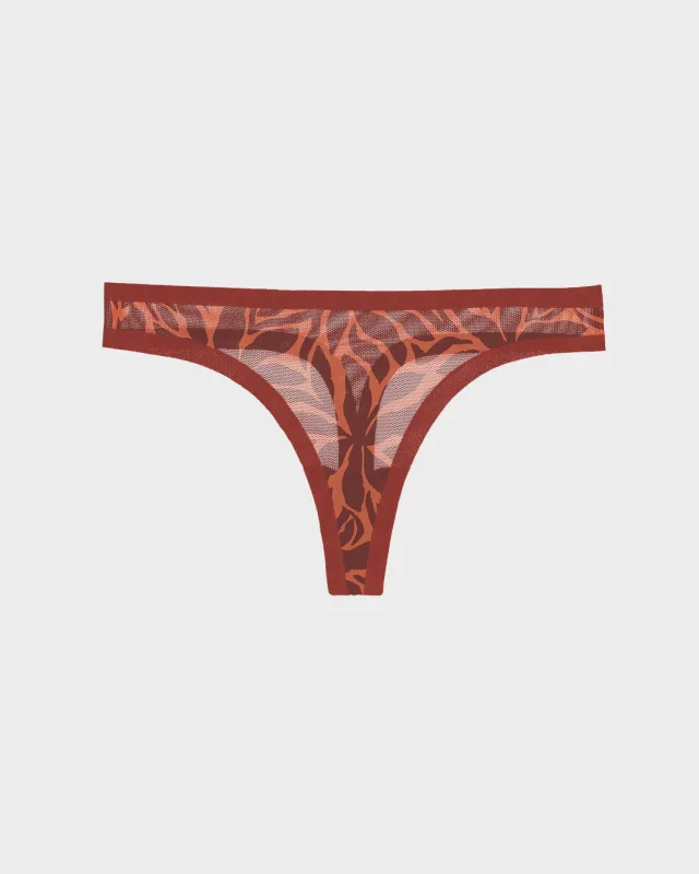 Dune Mesh Thong sold by EBY