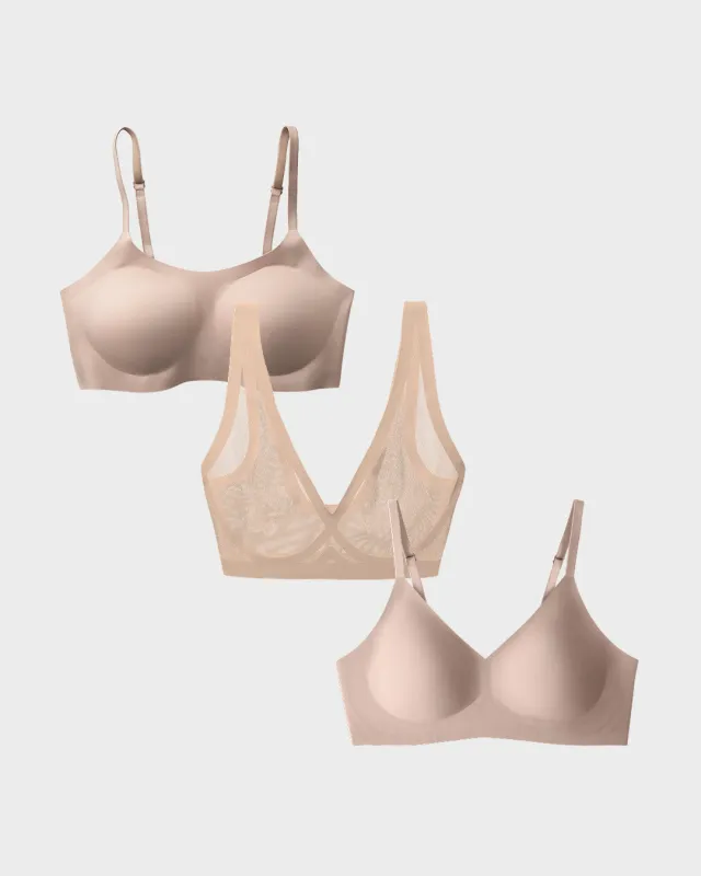 Nude Bra 3-Pack sold by EBY
