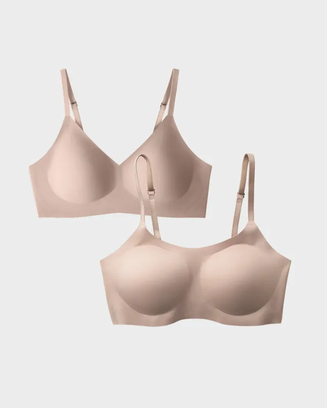 Nude Support and Nude Relief Bra Bundle made by EBY