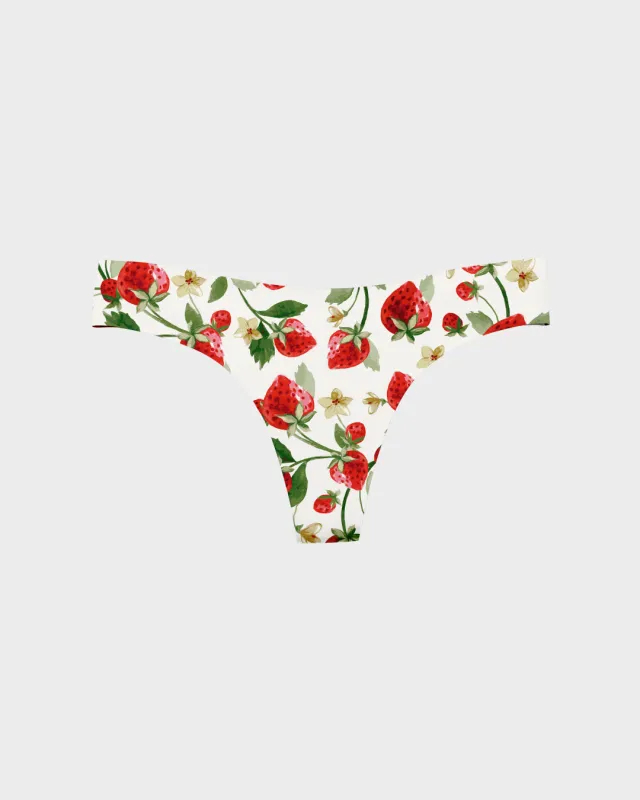 Strawberry Patch Thong sold by EBY