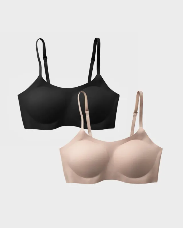 Bralette Bundle Black and Nude sold by EBY