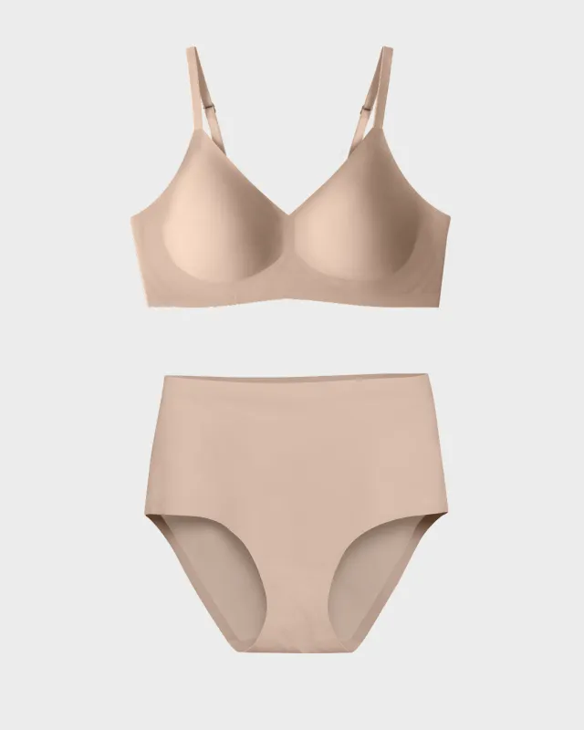 Nude Relief Bra Set made by EBY