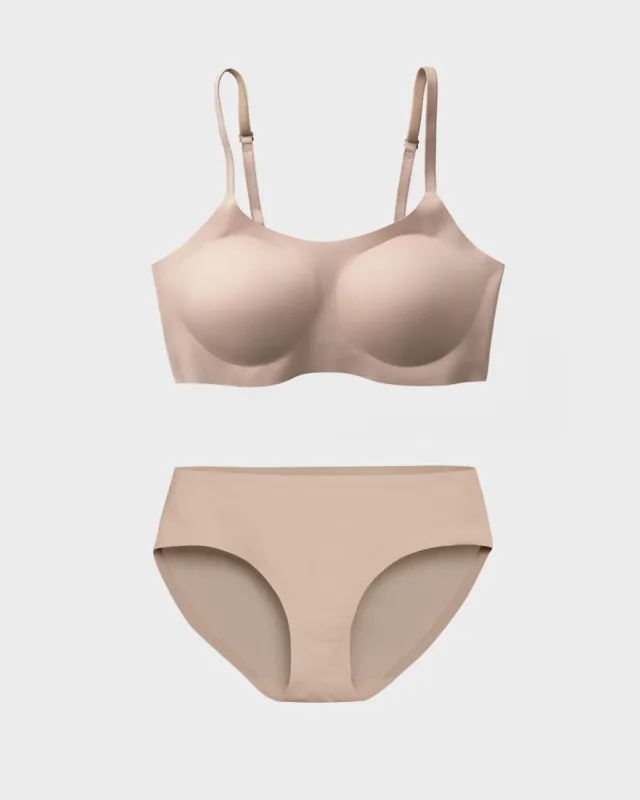 Nude Support Bra Set sold by EBY