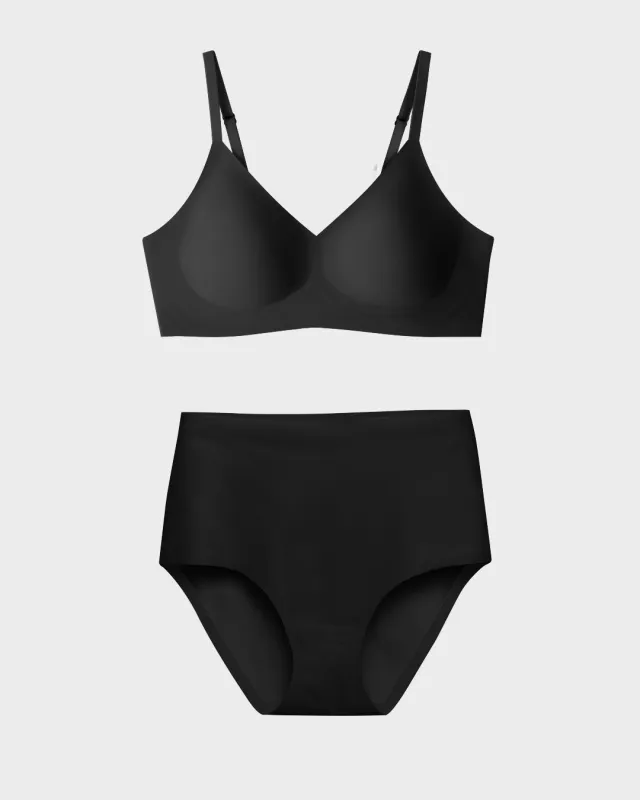 Relief Bra Black Set sold by EBY