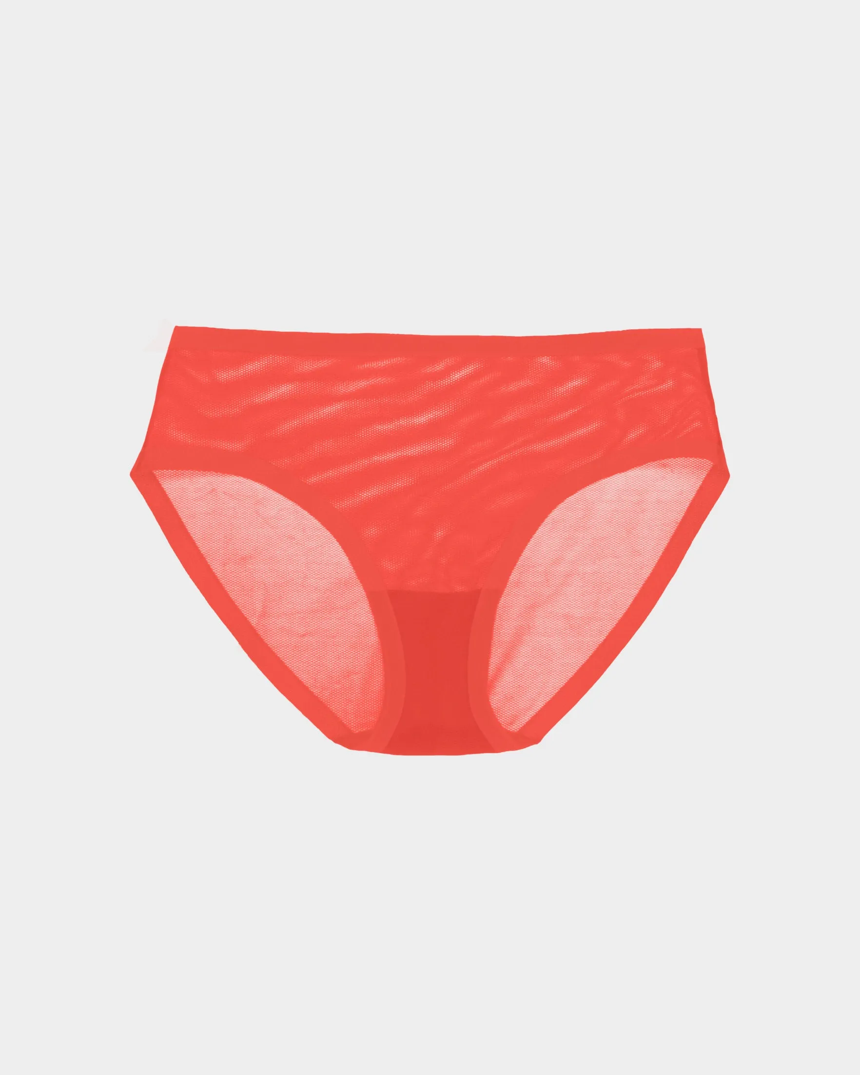 Tangerine Mesh Brief sold by EBY