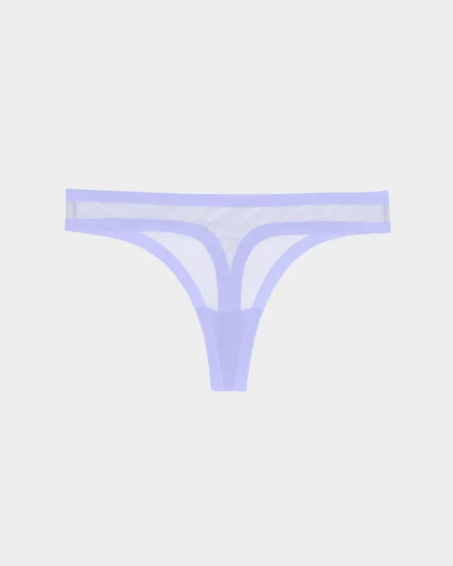 Jacaranda Mesh Thong sold by EBY