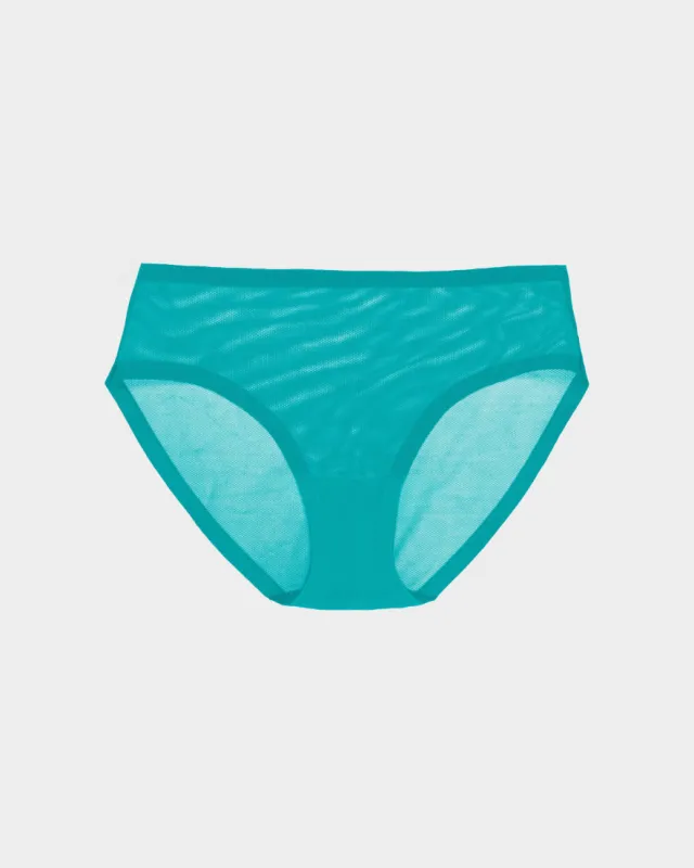 Peacock Mesh Brief sold by EBY