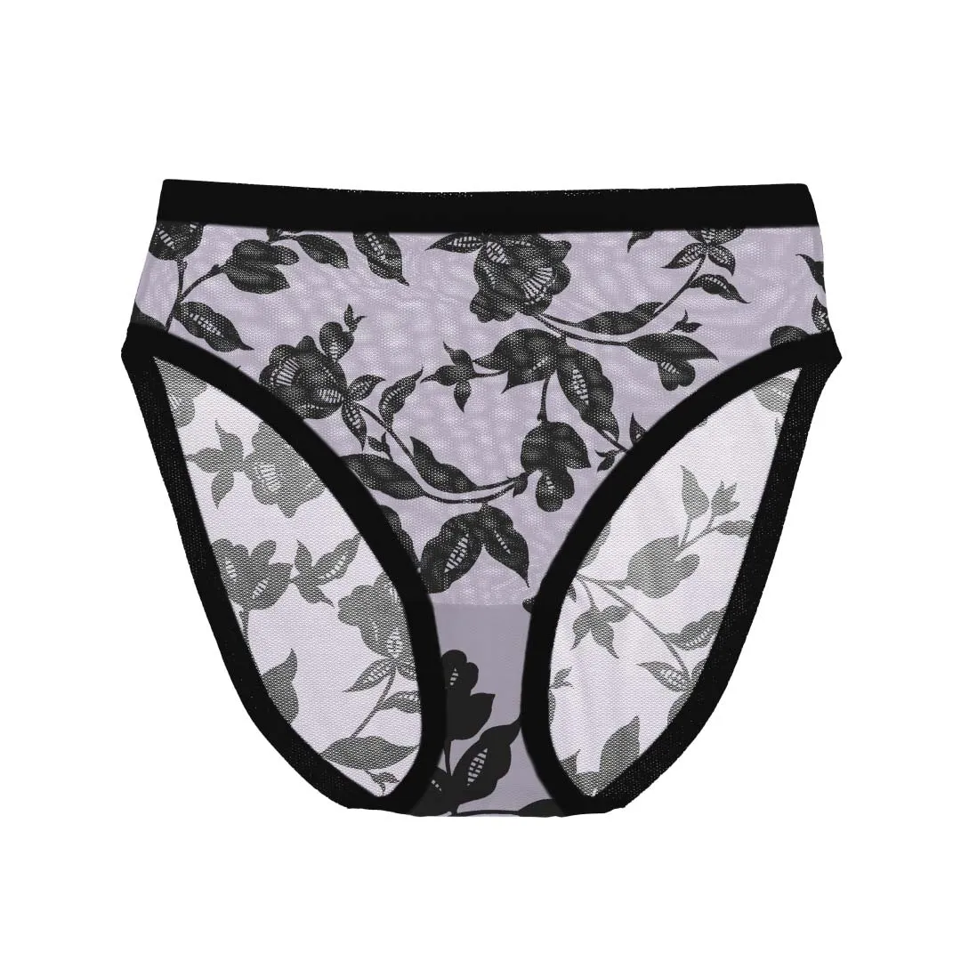 Onyx Mesh High Cut High Waisted sold by EBY product image thumbnail 4