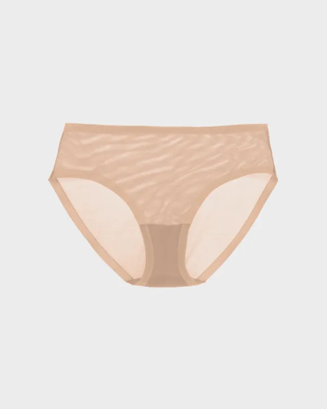 Champagne Mesh Brief sold by EBY