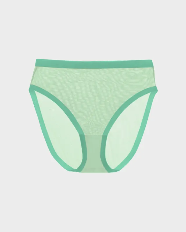 Mint Mesh High Cut Highwaisted sold by EBY