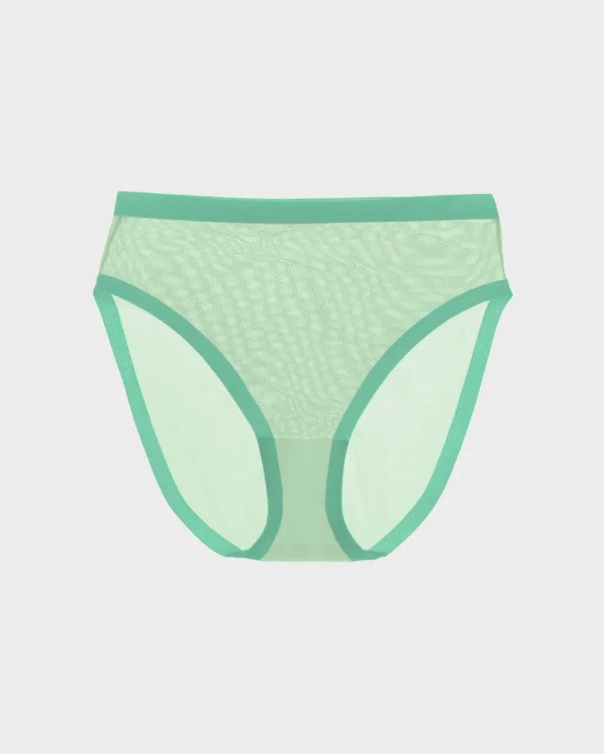 Mint Mesh High Cut Highwaisted sold by EBY