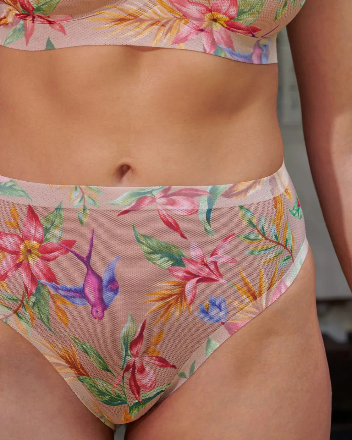 Kiki Mesh High Cut High Waisted sold by EBY product image thumbnail 2