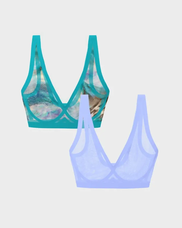 Isla and Jacaranda Sheer Bra Bundle sold by EBY
