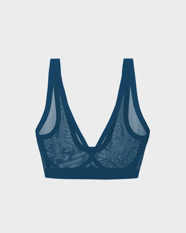 Blue Opal Sheer Bralette sold by EBY