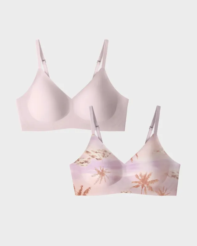 Sunset & Murex Shell Relief Bra Bundle made by EBY