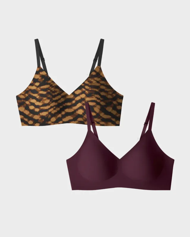 Eva and Merlot Relief Bra Bundle made by EBY