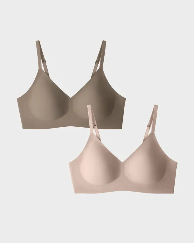 Nude and Fallen Rock Relief Bra Bundle made by EBY