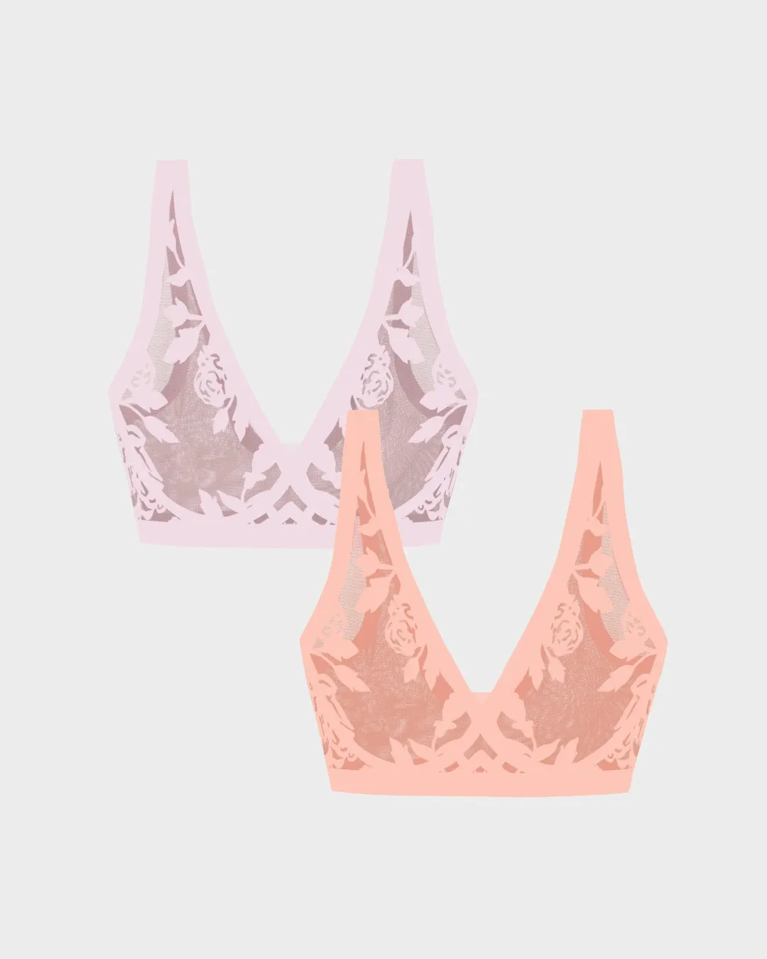 Madam Bisou and Madam Chic Sheer Bralette Duo sold by EBY