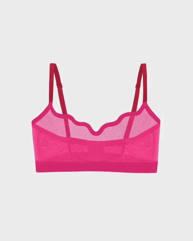 Red Velvet Lucy Bralette made by EBY