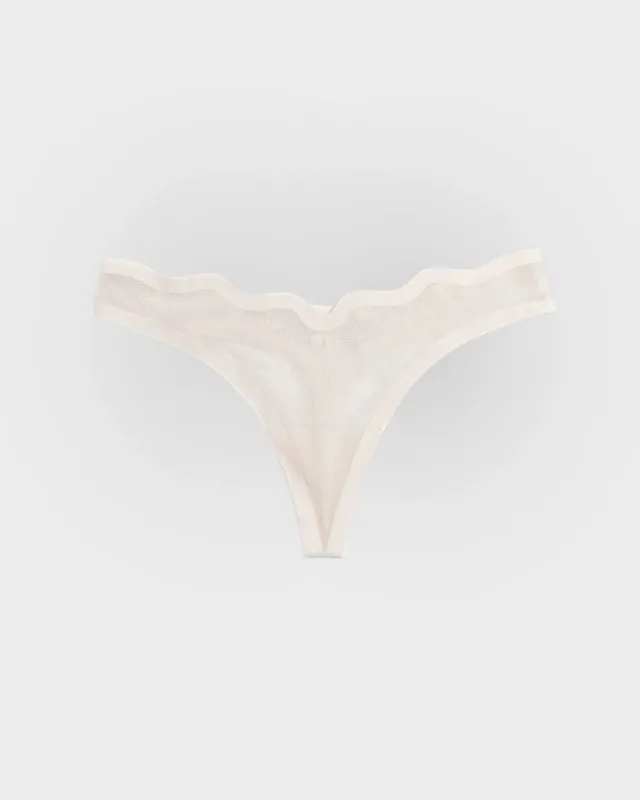 Marshmallow Lucy Thong made by EBY