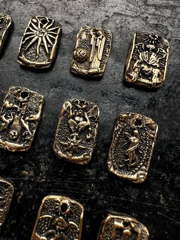 Tarot charms sold by Late Sunday Afternoon