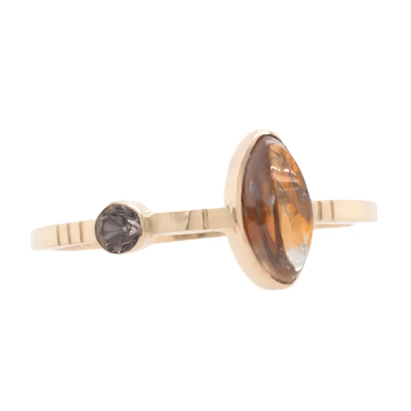 Montana Sapphire Vella Toi Et Moi Ring No. 5 sold by Late Sunday Afternoon