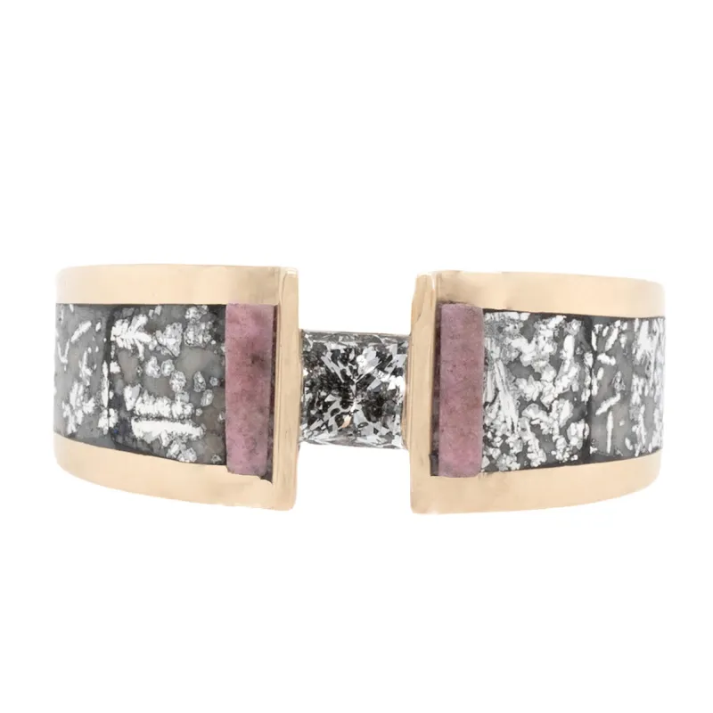 The Sacred Space Ring - Rose Mist sold by Late Sunday Afternoon