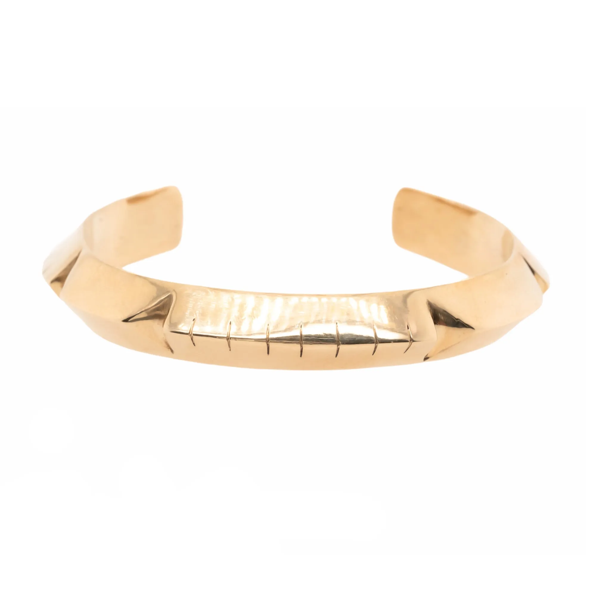 Grande Brass Helena Cuff Bracelet sold by Late Sunday Afternoon