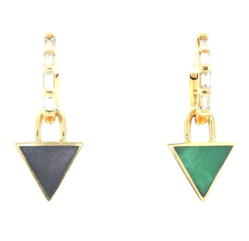 3-In-1 Reversible Giza Earrings sold by Late Sunday Afternoon