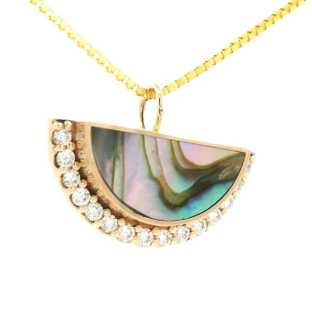Abalone Shell Alba Necklace sold by Late Sunday Afternoon product image thumbnail 2
