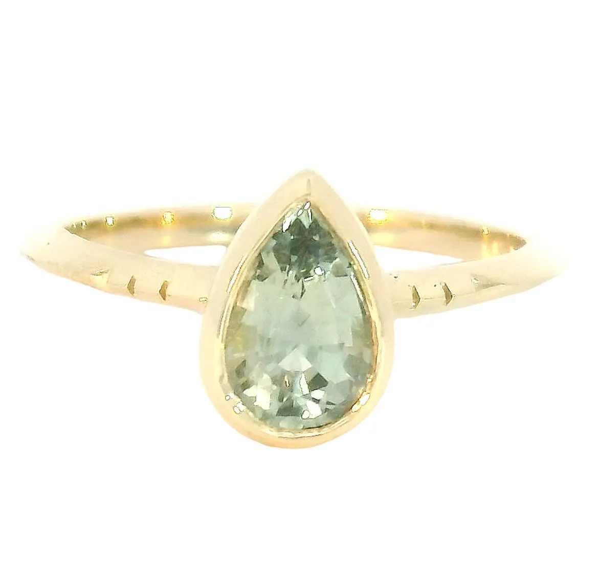 Pirn Montana Sapphire Solitaire sold by Late Sunday Afternoon