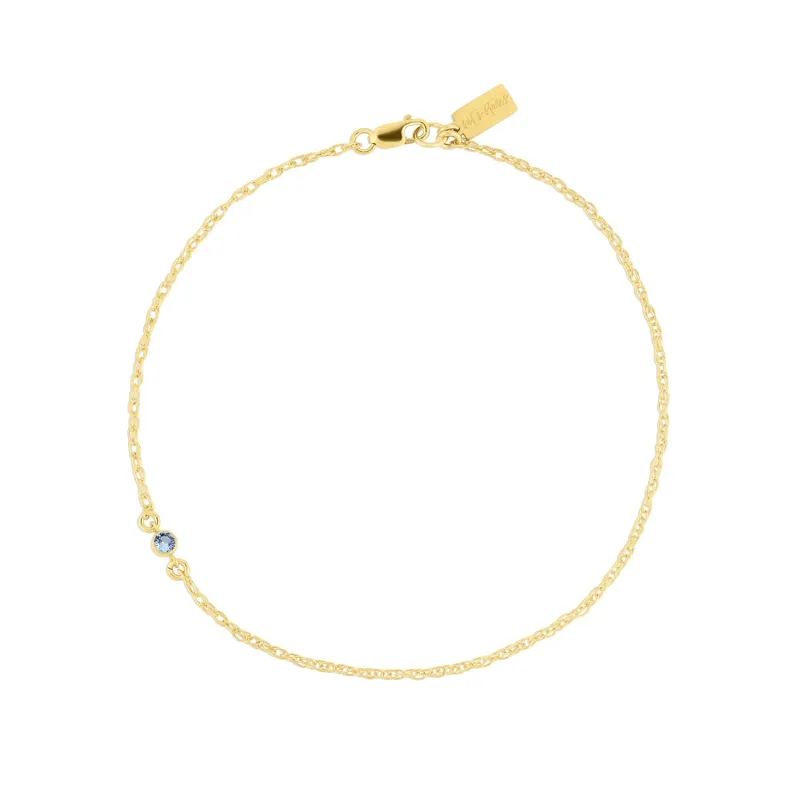 Something Blue Anklet sold by Late Sunday Afternoon