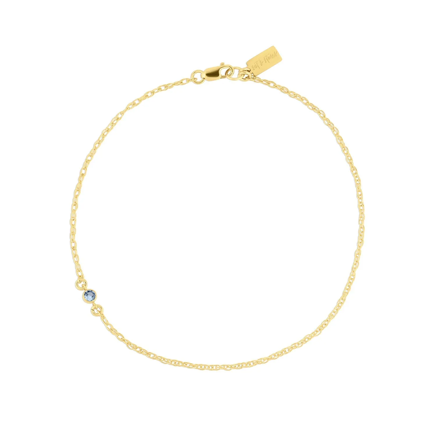 Something Blue Anklet sold by Late Sunday Afternoon