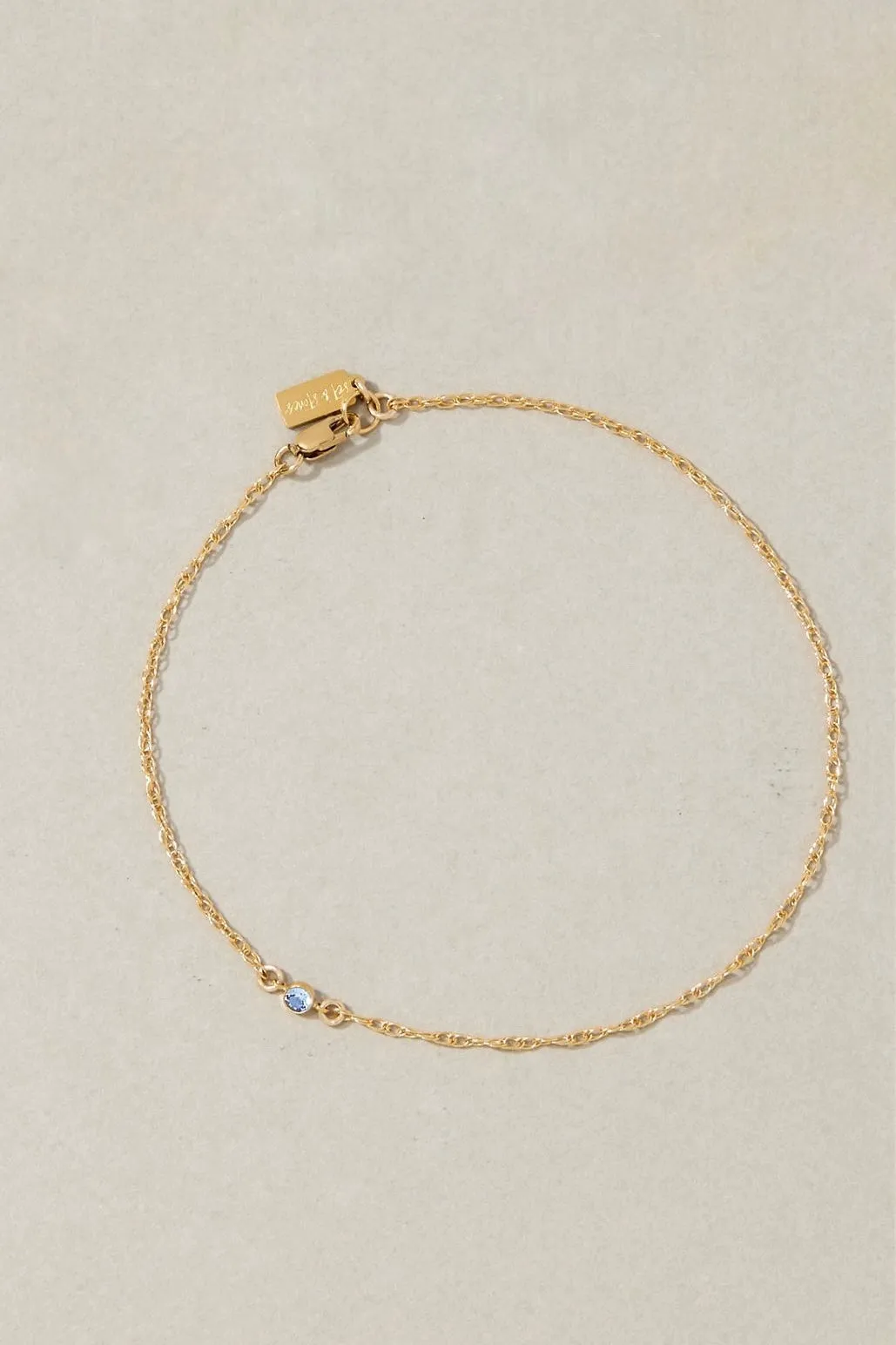 Something Blue Anklet sold by Late Sunday Afternoon product image thumbnail 3