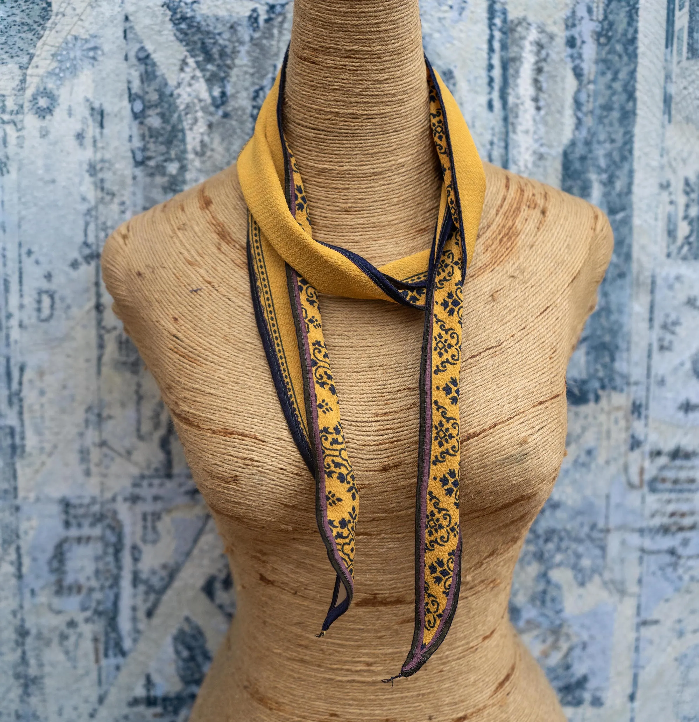 Autumn Paisley Neck Scarf sold by Late Sunday Afternoon product image thumbnail 4