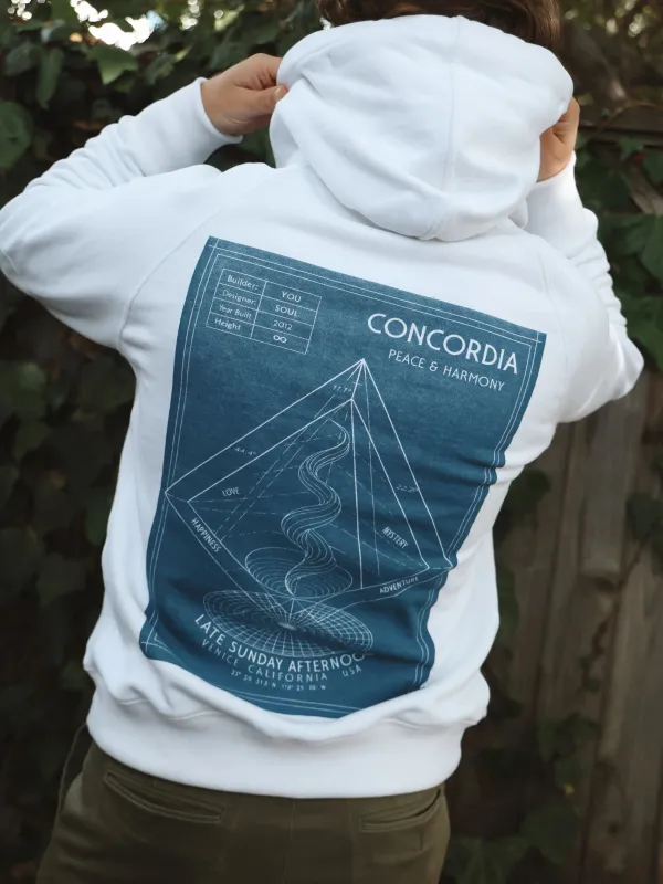 Apollo Hoodie | Concordia Print sold by Late Sunday Afternoon