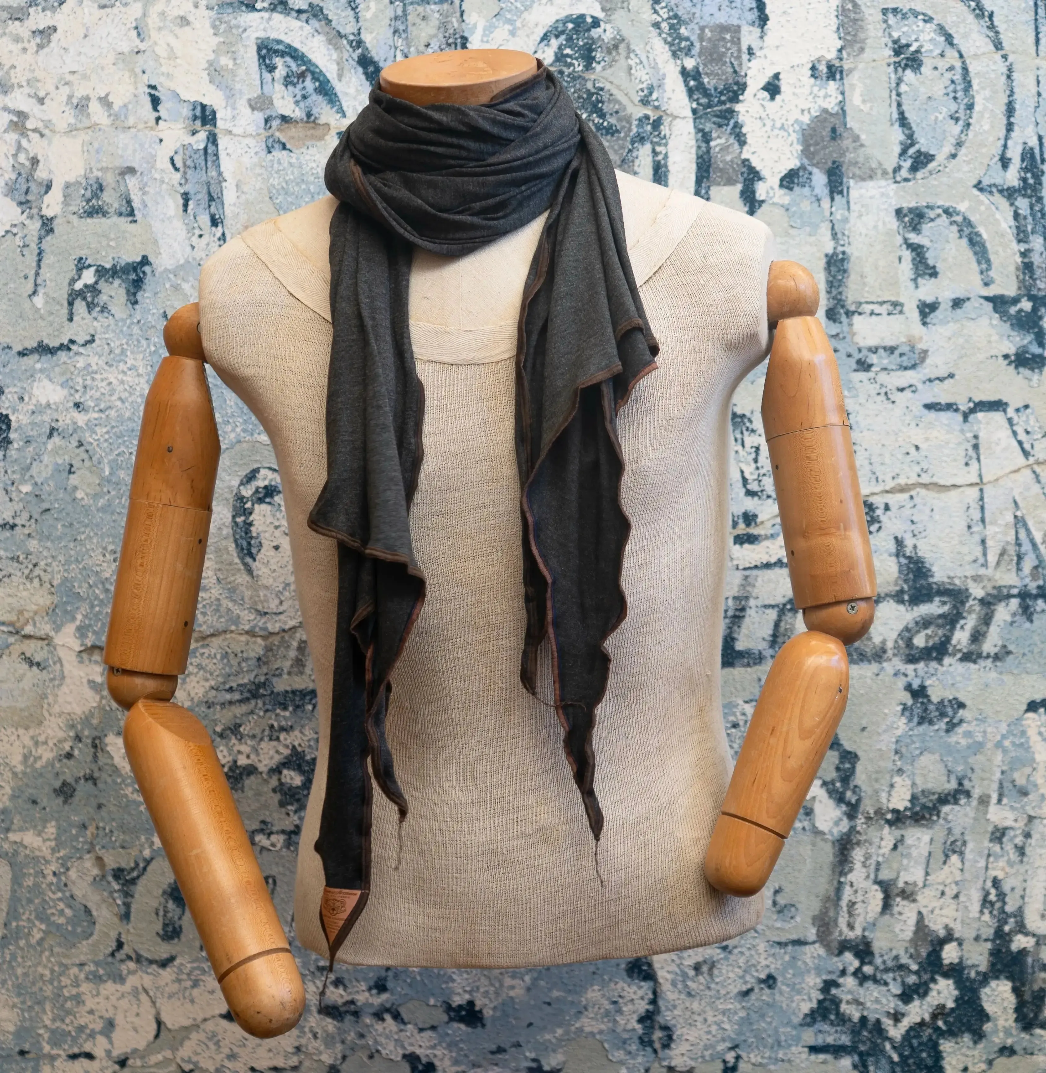 Smokey Grey Snuggle Scarf sold by Late Sunday Afternoon product image thumbnail 2