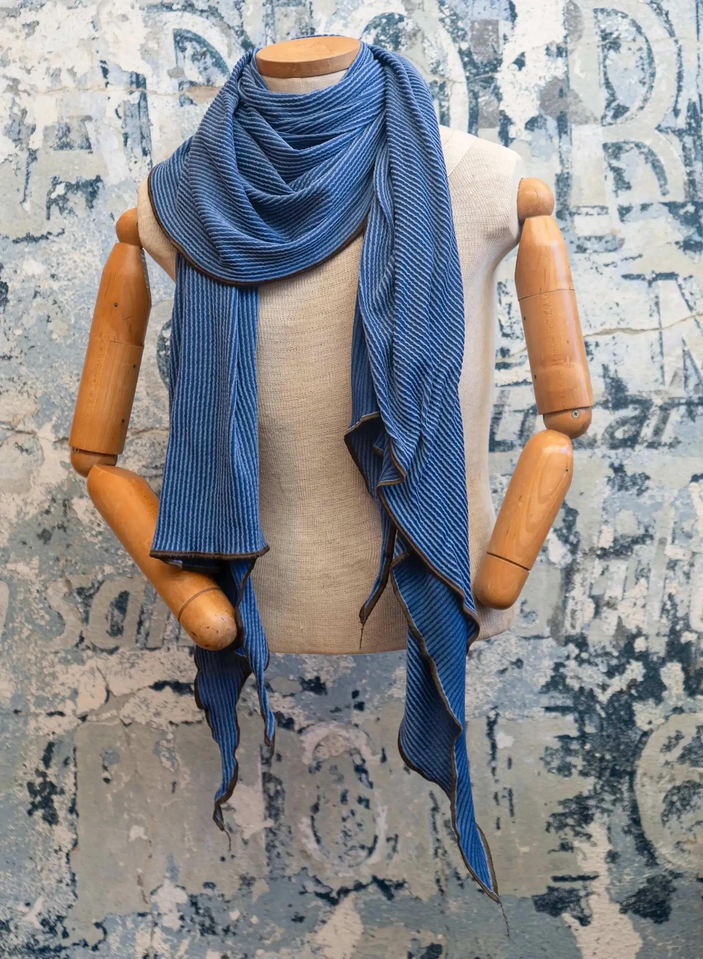 Blue DNA Scarf sold by Late Sunday Afternoon product image thumbnail 3