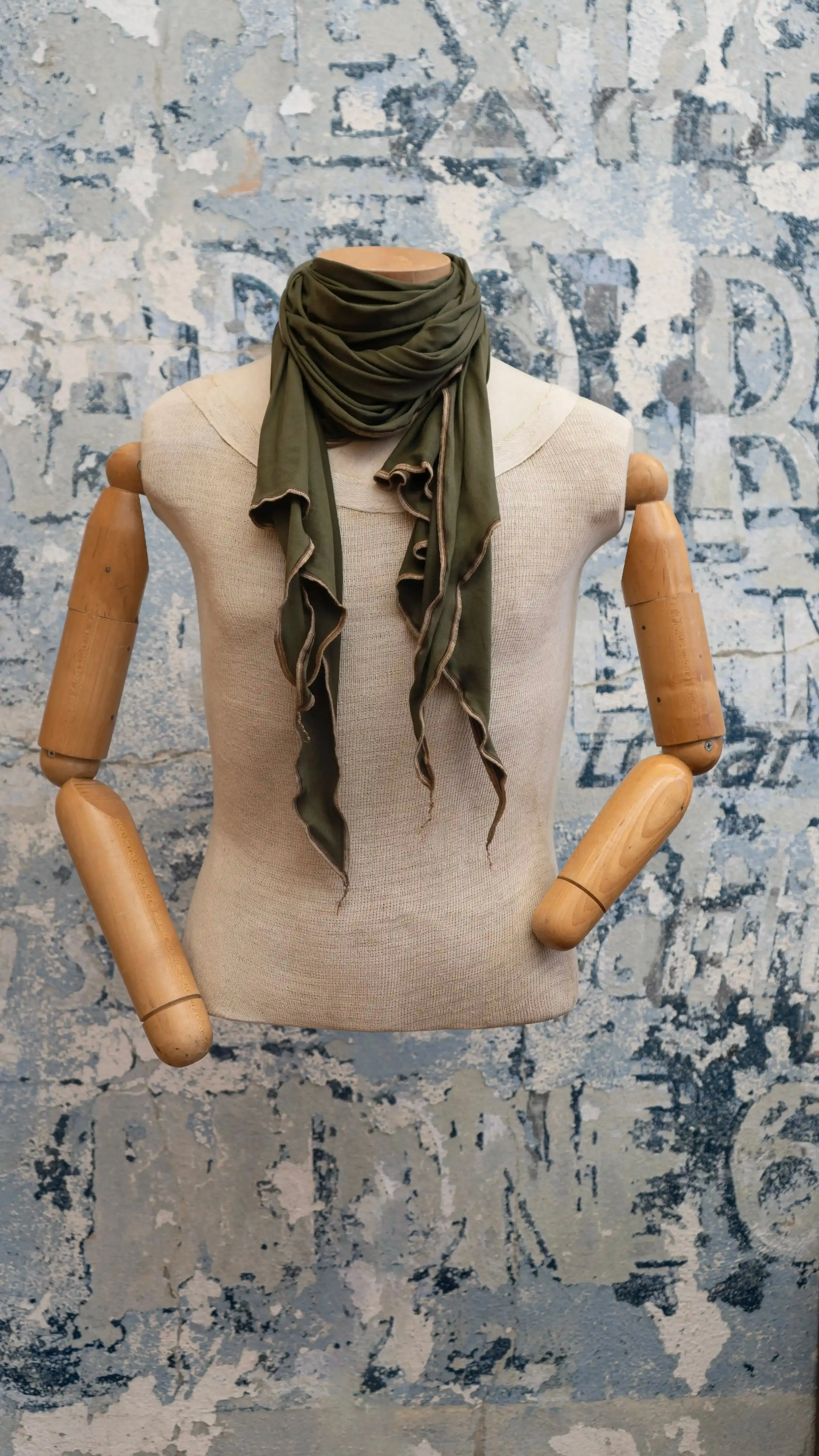 Mediterranean Olive Delight Scarf sold by Late Sunday Afternoon product image thumbnail 2