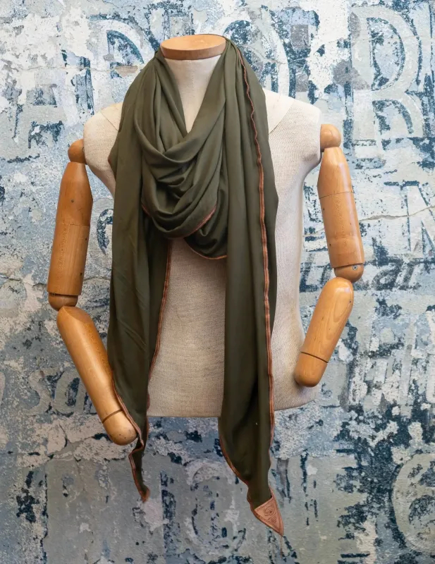 Mediterranean Olive Delight Scarf sold by Late Sunday Afternoon