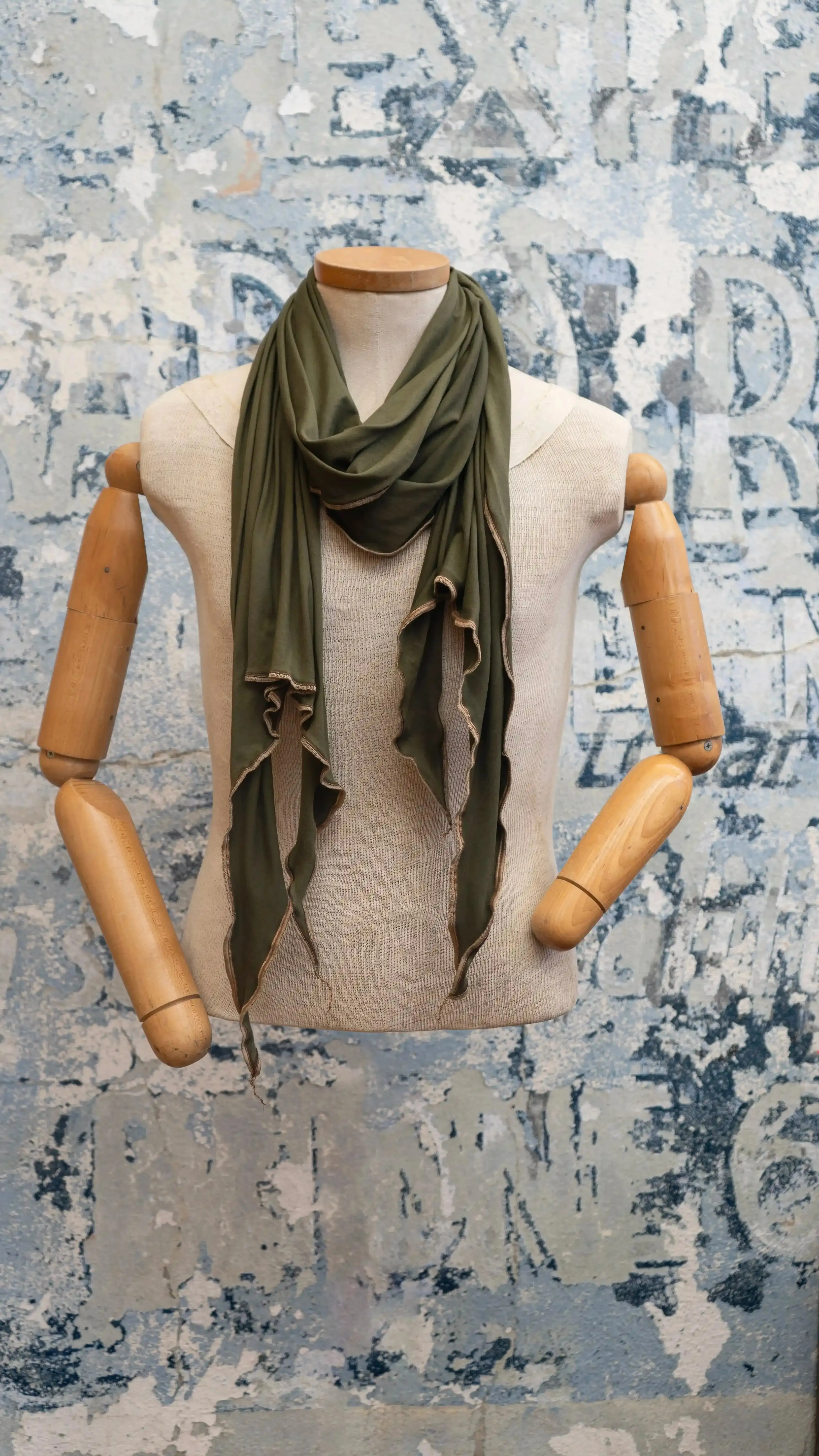 Mediterranean Olive Delight Scarf sold by Late Sunday Afternoon product image thumbnail 4