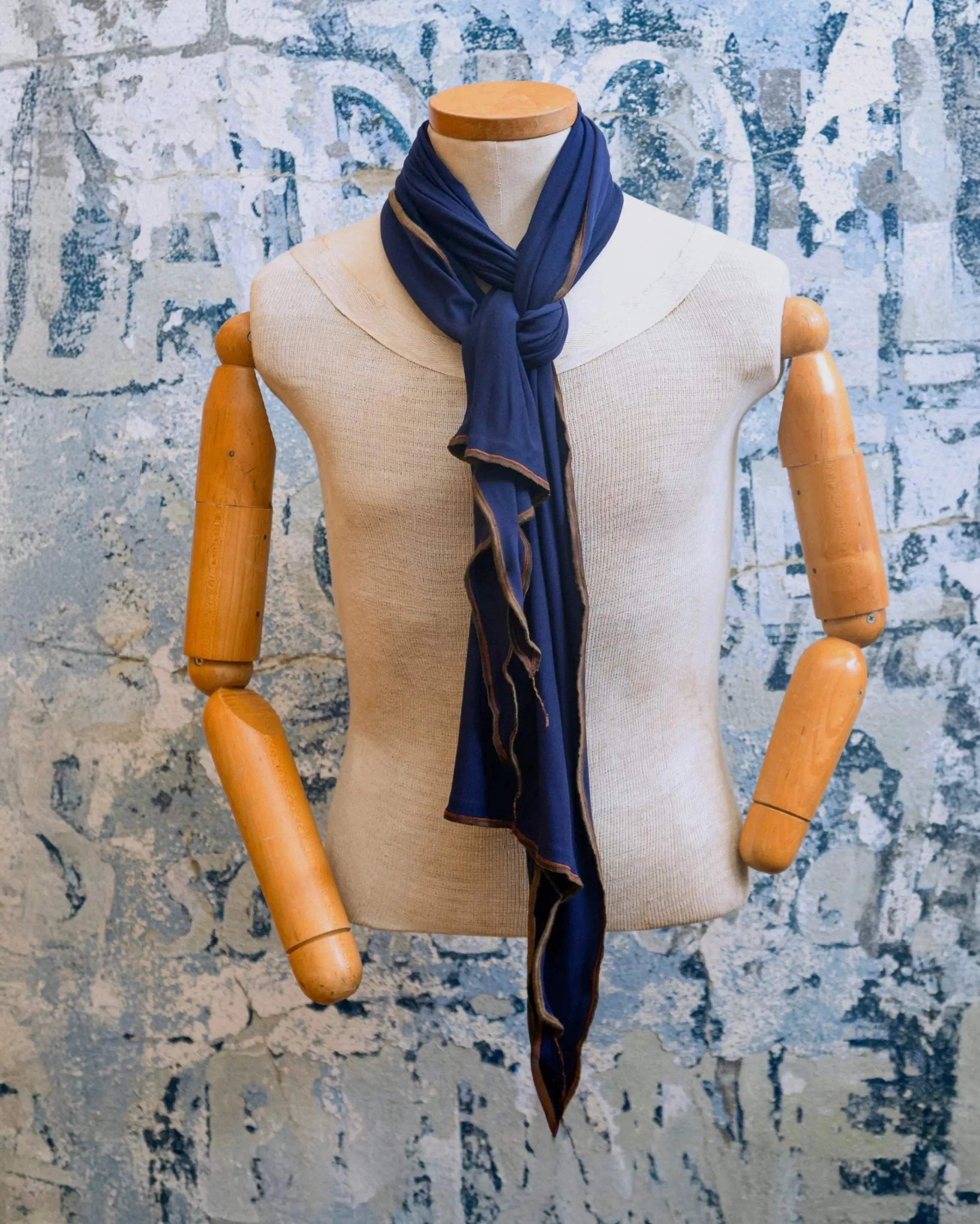 Navy Snuggles Scarf sold by Late Sunday Afternoon product image thumbnail 3