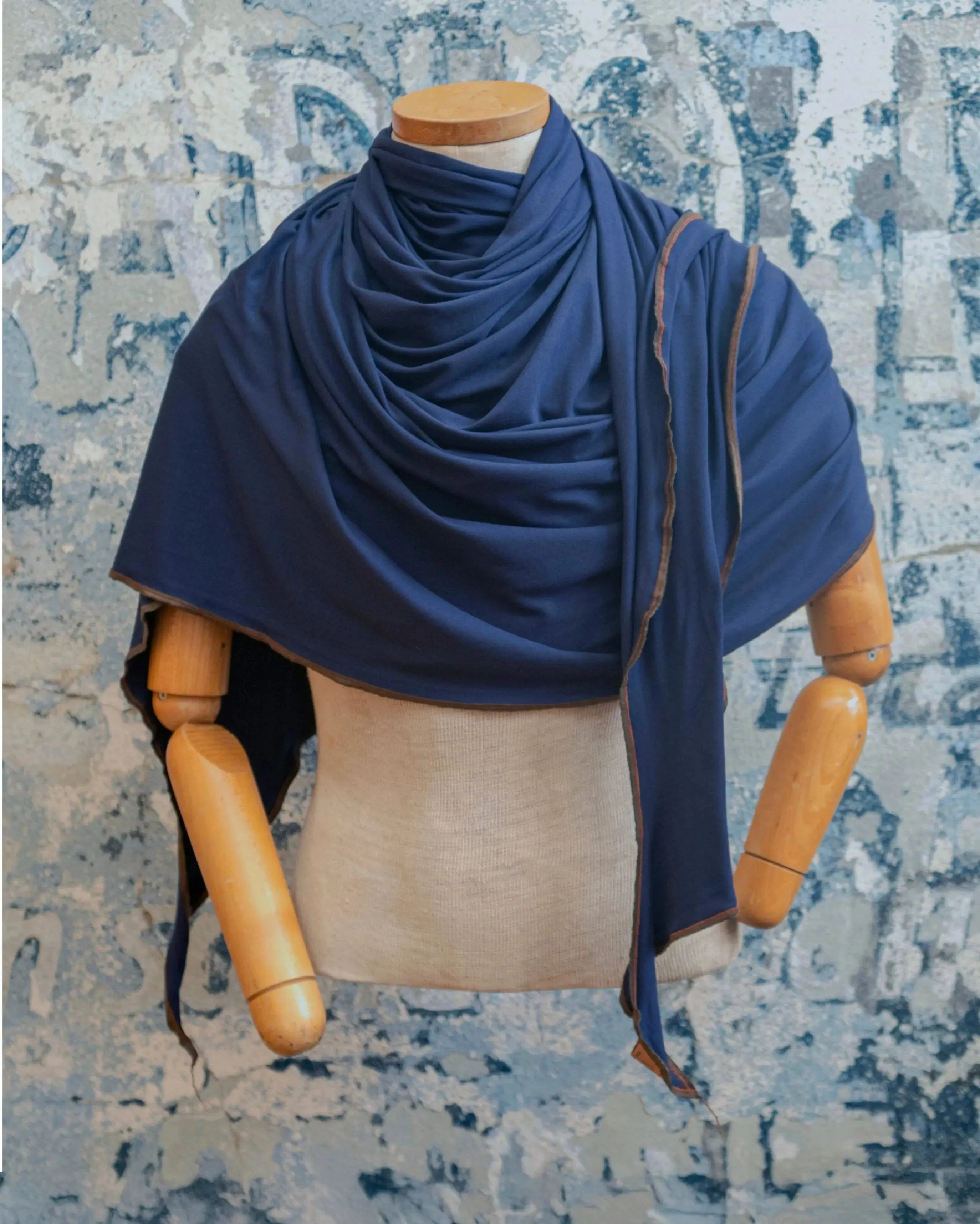 Navy Snuggles Scarf sold by Late Sunday Afternoon product image thumbnail 5