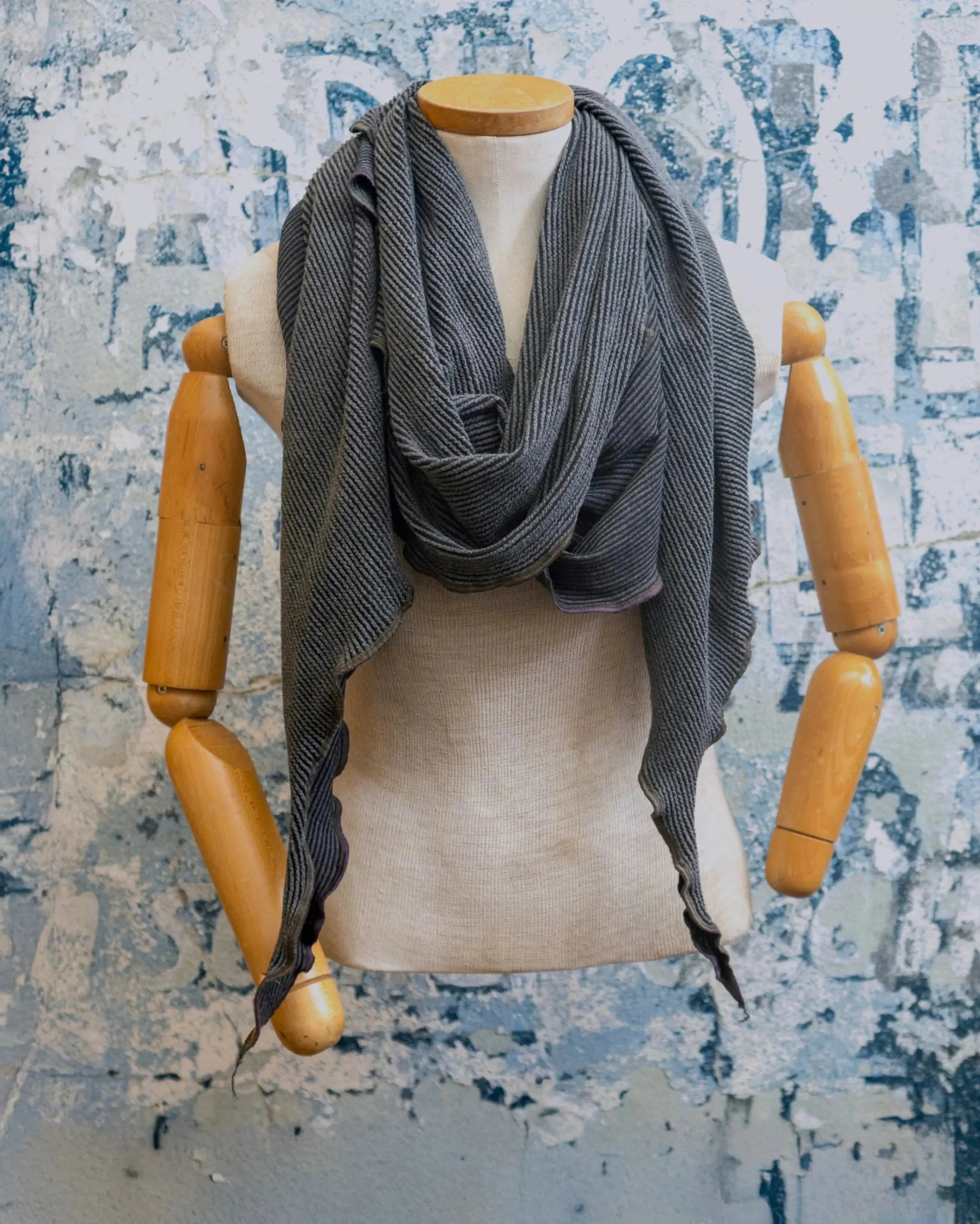 Charcoal DNA Scarf sold by Late Sunday Afternoon product image thumbnail 2