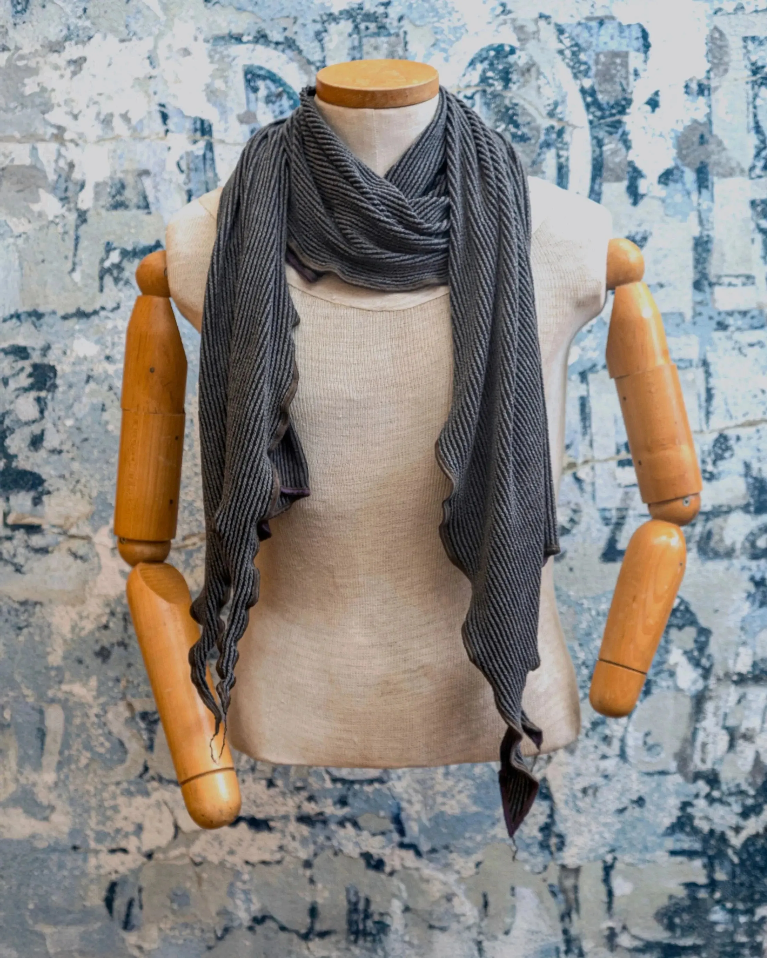 Charcoal DNA Scarf sold by Late Sunday Afternoon product image thumbnail 4