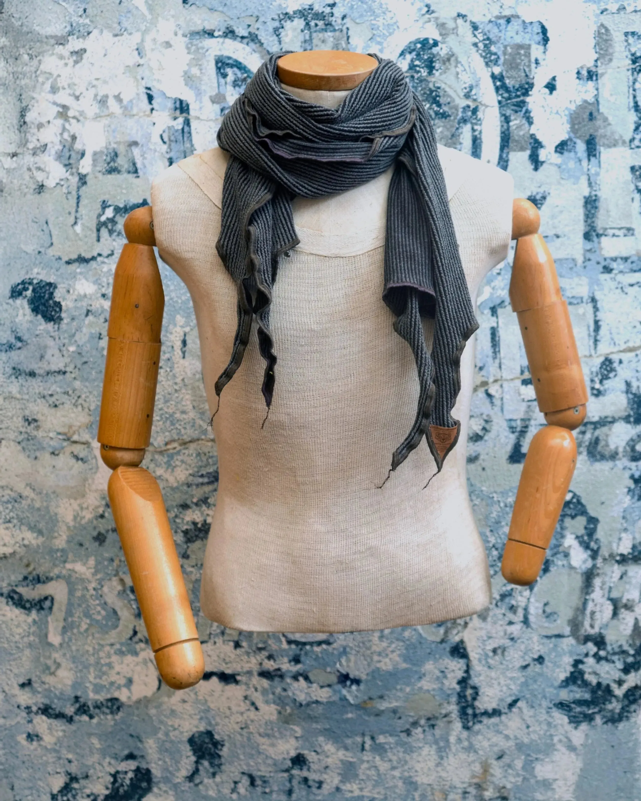Charcoal DNA Scarf sold by Late Sunday Afternoon product image thumbnail 3