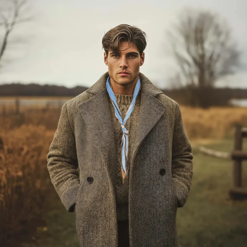 Marine Time Neck Scarf sold by Late Sunday Afternoon