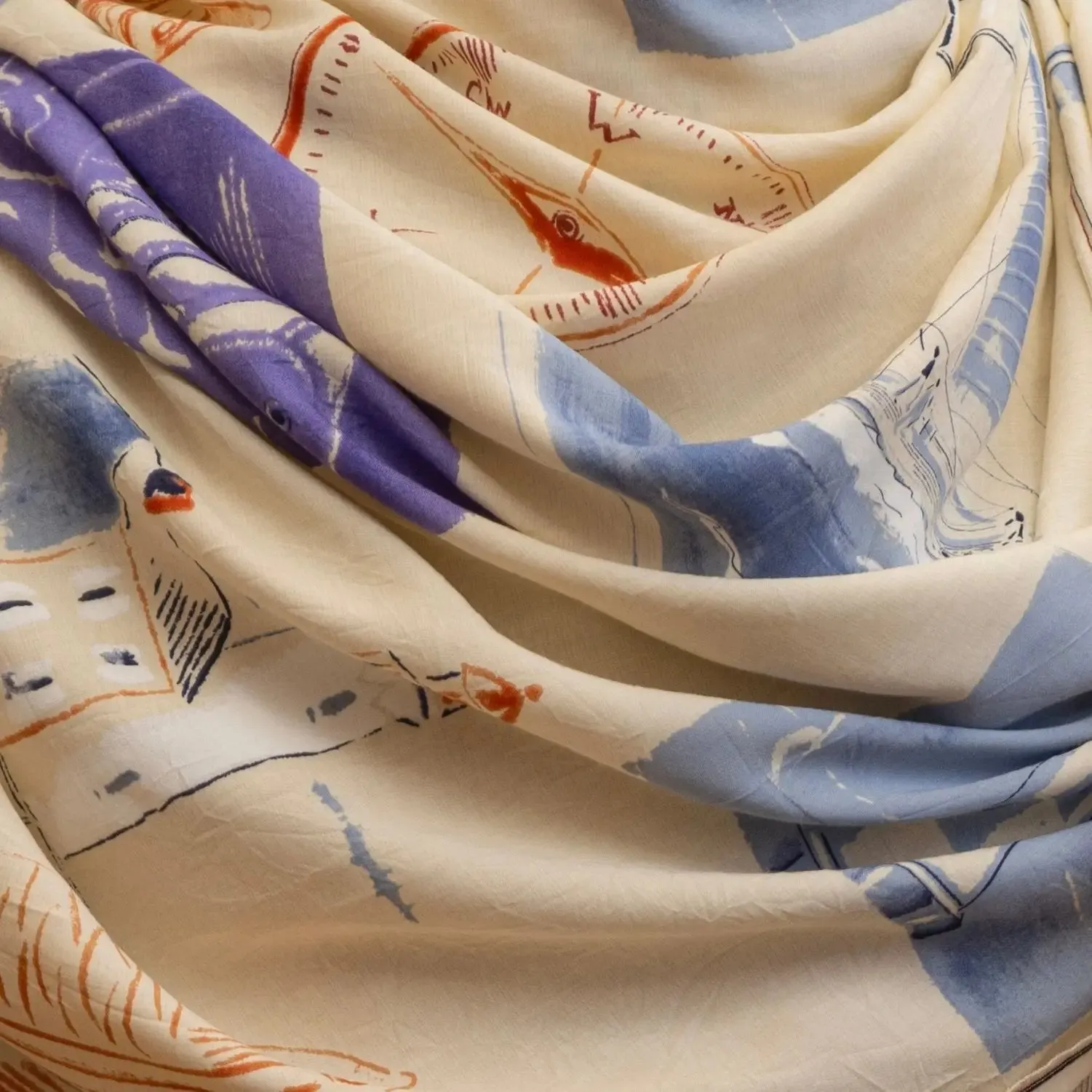 Cape Cod Scarf sold by Late Sunday Afternoon product image thumbnail 3