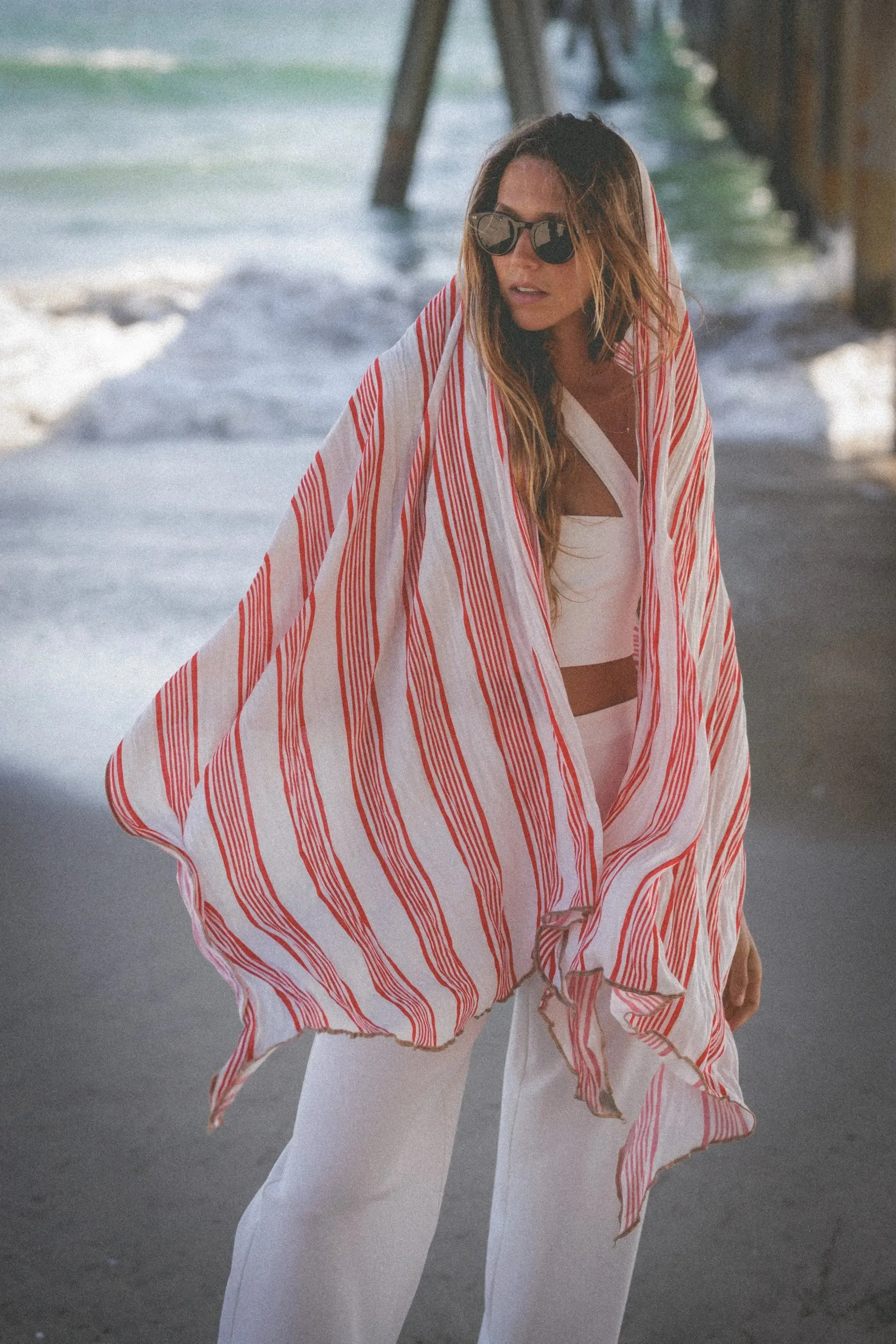 Nautical Soul Scarf sold by Late Sunday Afternoon product image thumbnail 4