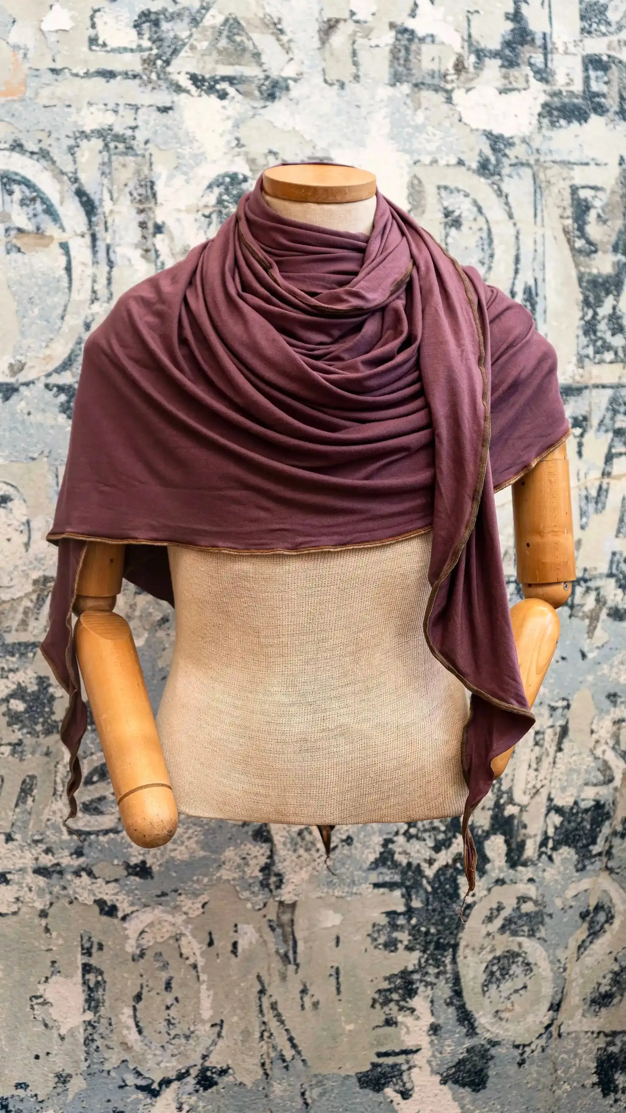 Plum Wisp Snuggle Scarf sold by Late Sunday Afternoon product image thumbnail 5